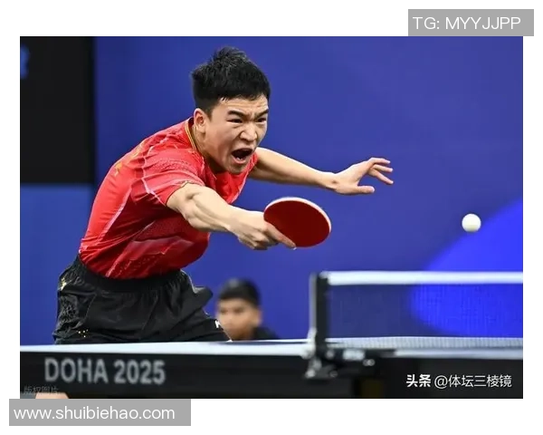 向鹏输球，国乒男队全出局！取胜后的弗朗西斯卡，高举双臂庆祝